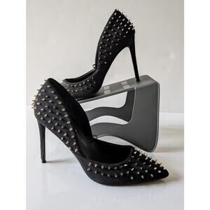 STEVE MADDEN Vala Testy‎ Spiked Studded Pointed Stiletto Heel Pumps Women's 5.5M